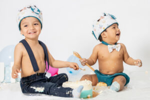 smash cake hermanos Madrid en estudio