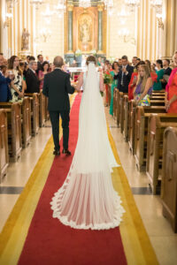 fotografía boda iglesia en Madrid