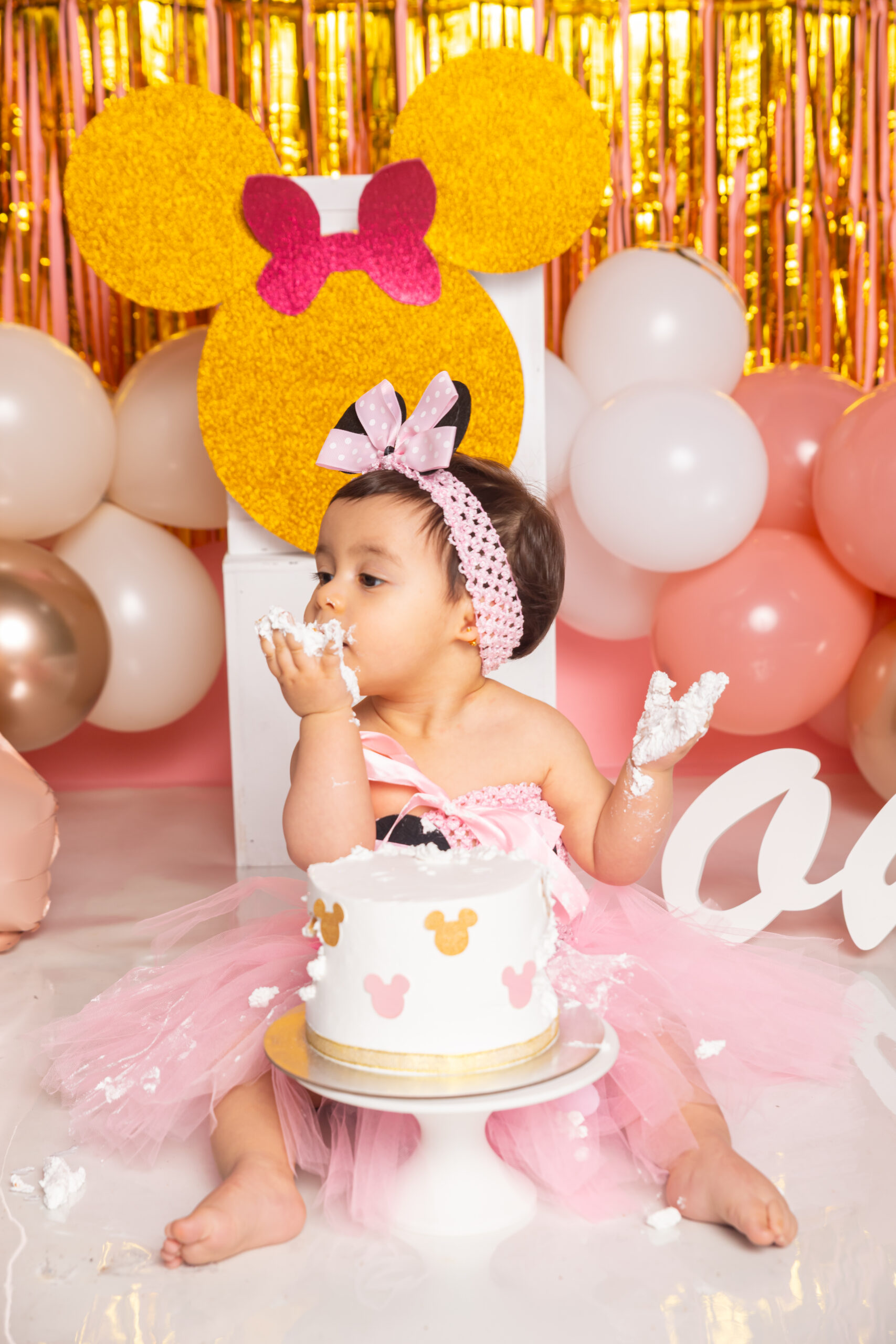 fotografía smash cake disney madrid