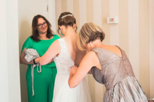 fotografía de preparativos de boda