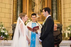 fotografía de boda religiosa