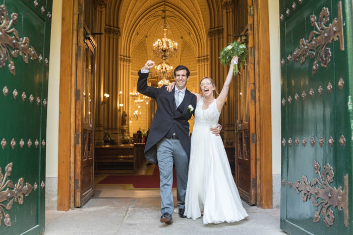 fotográfo de boda en iglesia Madrid