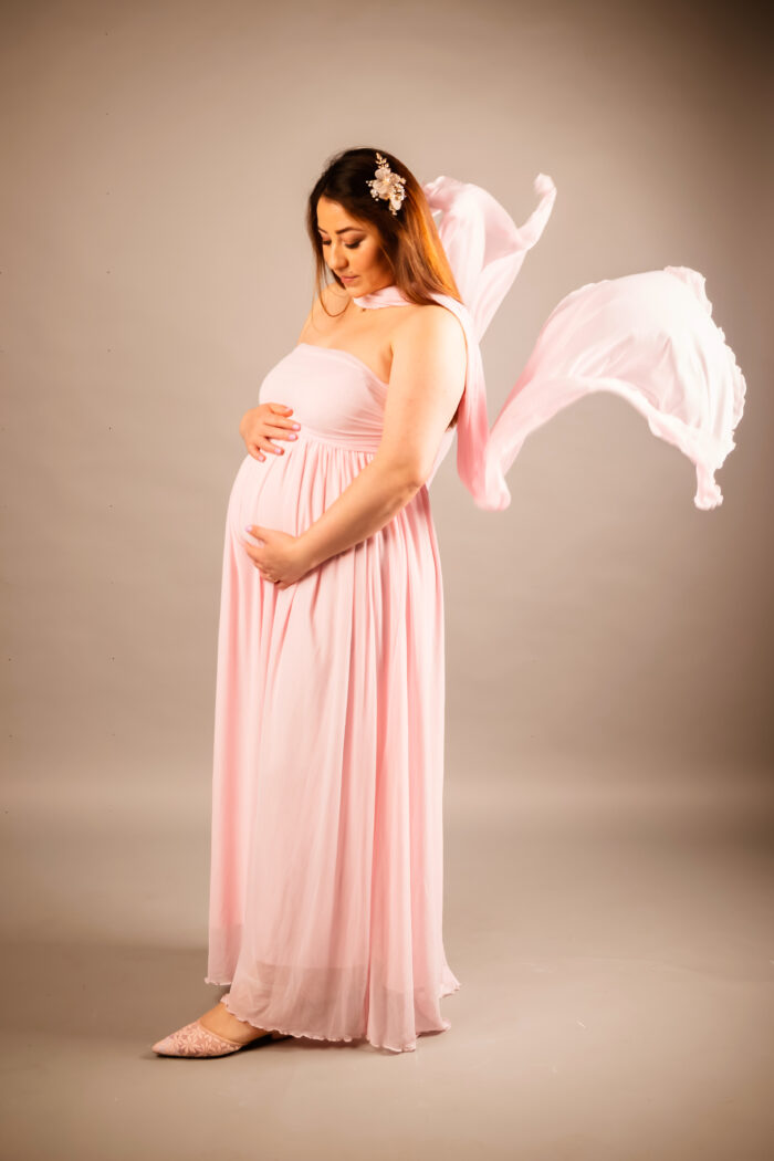 Sesión maternidad estudio Madrid